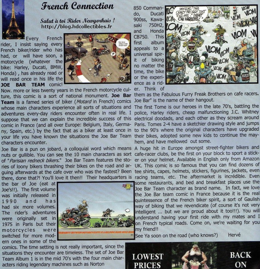 Article paru en mai 2011 dans le NewYork Rider Magazine
